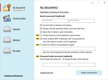 disk password protection software